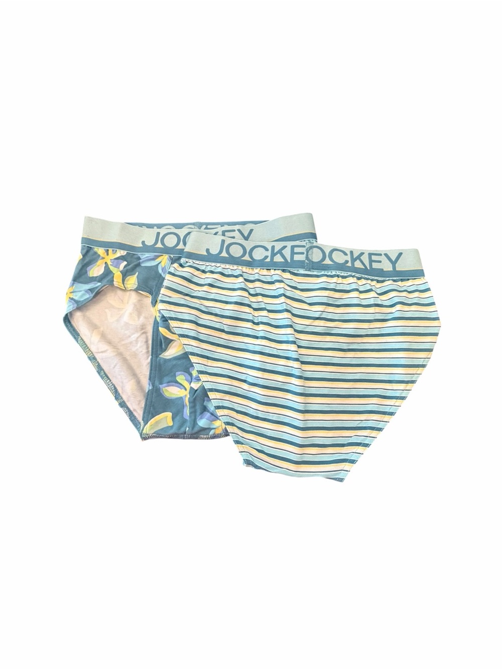 Jockey 2 Pack Men's True Style Brief Low Rise StayCool Cotton Small Tropical New - Picture 2 of 3